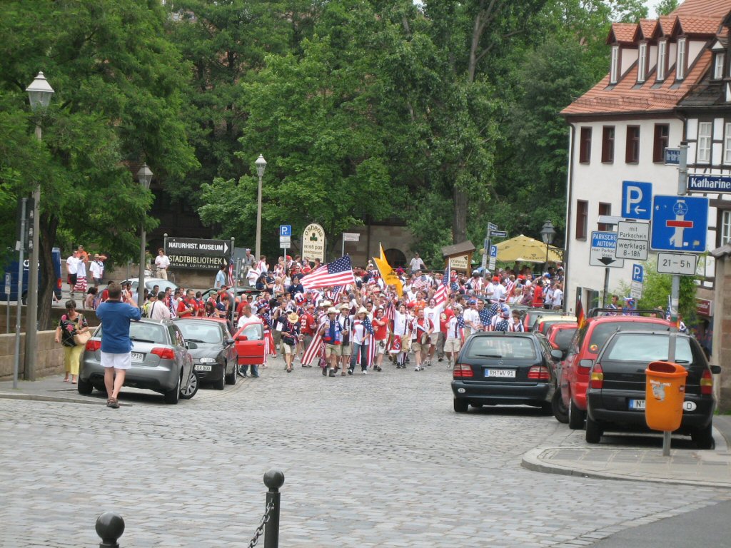 The March begins